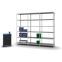 Fachbodenregal Anbauregal WR, 2.500×1.000×500 mm, verzinkt