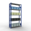 Schwerlastregal Grundregal, 2000x1000x300 mm (HxBxT), 5 Fachböden, Fachlast 330 kg, Längenriegel, RAL 5010 enzianblau/verzinkt
