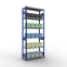 Schwerlastregal Grundregal, 2500x1000x400 mm (HxBxT), 6 Fachböden, Fachlast 330 kg, Kreuzstrebe, RAL 5010 enzianblau/verzinkt