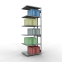 Schwerlastregal Doppel-Anbauregal 3000x1000x(2x400) mm, 2x7 Fachböden, 250 kg Fachlast, Längenriegel, verzinkt
