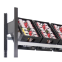 Zusatzebene für Getränkekistenregal SCHULTE Lagertechnik 1000x300 mm (BxT)