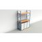 Schwerlastregal Palettenregal NEDCON 2.500x2.700x1.100 mm (HxBxT), Grundregal, 3 Lagerebenen, 3.000 kg Fachlast, mit Spanplatten