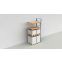 Schwerlastregal Palettenregal NEDCON 3.500x1.825x1.100 mm (HxBxT), Anbauregal, 4 Lagerebenen, 3.800 kg Fachlast, mit Spanplatten