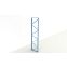 Ständerrahmen Typ 1006820 für NEDCON Palettenregal 4500x1100 mm RAL 5019 capriblau