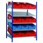 Zusatzebene für Schrägbodenregal XL MULTIplus150, 1300x1200, verzinkt/RAL 7035 lichtgrau