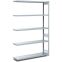Fachbodenregale Typ EL - Fachlast 100 kg, 1008×324×2000 mm, glanzverzinkt