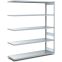 Fachbodenregale Typ EL - Fachlast 100 kg, 1308×524×2000 mm, glanzverzinkt