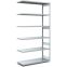 Fachbodenregale Typ EL - Fachlast 100 kg, 1008×524×2500 mm, glanzverzinkt