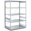 Fachbodenregale Typ M - Fachlast 200 kg, 1058×824×2000 mm, glanzverzinkt