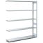 Fachbodenregale Typ L - Fachlast 100 kg, 1308×324×2000 mm, glanzverzinkt