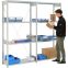 Fachbodenregale Typ EL - Fachlast 100 kg, 2066×424×2000 mm, glanzverzinkt