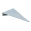 Auffahrecke AE 124, 1120×1120×123 mm, verzinkt