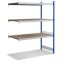 Großfachregale mit Spanplattenböden Stützen RAL 5010 Enzianblau, übrige Regalbauteile, 1512×824×2000 mm
