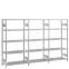 Edelstahlregale Bauteile aus hochwertigem V2A Edelstahl, 1000×600×2000 mm