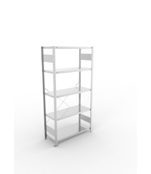 Fachbodenregal Grundregal 2000×1000×400 mm, 330 kg Fachlast 