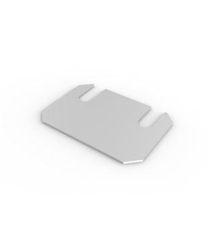 Unterlegplatte MINI-RACK für Stahlfußplatten 2 mm Stahl – ME
