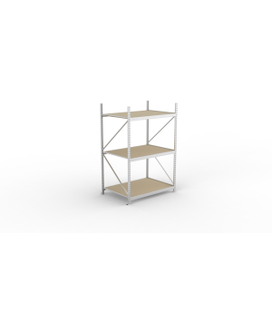 Weitspannregal Grundregal 2200×1400×1050 mm, 600 kg Fachlast