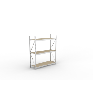 Weitspannregal Grundregal 2200×1800×650 mm, 600 kg Fachlast 