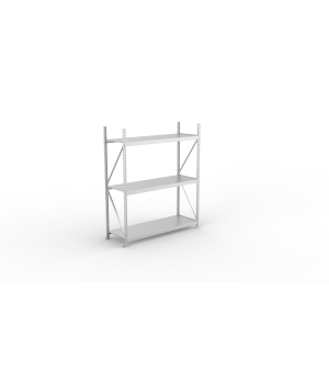 Weitspannregal Grundregal 2200×1800×650 mm, 600 kg Fachlast 