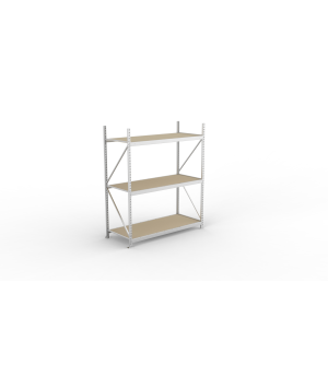 Weitspannregal Grundregal 2200×1800×800 mm, 600 kg Fachlast 