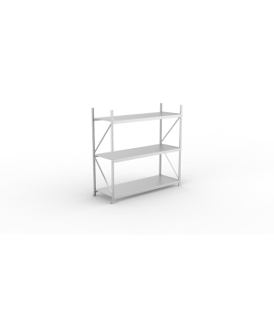 Weitspannregal Grundregal 2200×2200×800 mm, 600 kg Fachlast 
