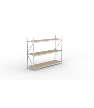 Weitspannregal Grundregal 2200×2600×800 mm, 490 kg Fachlast 