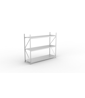 Weitspannregal Grundregal 2200×2600×800 mm, 490 kg Fachlast 