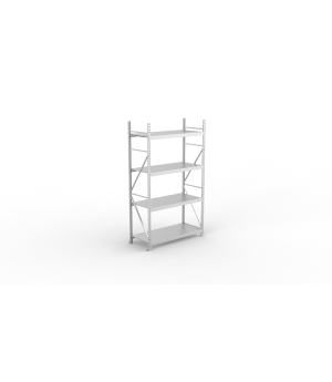 Weitspannregal Grundregal 2500×1400×650 mm, 600 kg Fachlast 