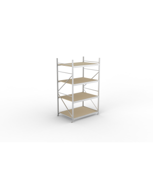 Weitspannregal Grundregal 2500×1400×1050 mm, 600 kg Fachlast