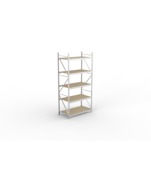 Weitspannregal Grundregal 3000×1400×800 mm, 600 kg Fachlast 