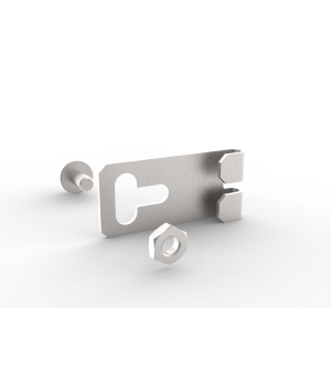 Drahtwandhalter für Seitenwand CLIP/FIX verzinkt – META