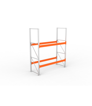 Gefahrstoffregal Grundregal 3300×2700×1100 mm, 3.510 kg Fach