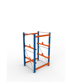 Kabeltrommelregal Grundregal 2200×1100×1100 mm, 1.000 kg Fac