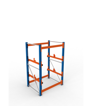 Kabeltrommelregal Grundregal 2200×1300×1100 mm, 1.000 kg Fac