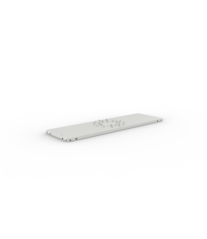 Abdeckboden 1000×300 mm RAL 7035 COMPACT mit Schrauben – MET