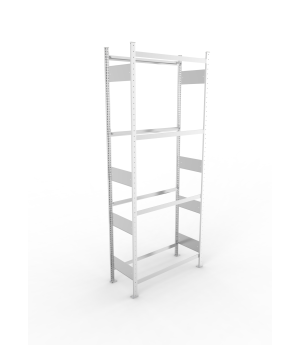Reifenregal Grundregal 2500×1000×400 mm, 150 kg Fachlast – M