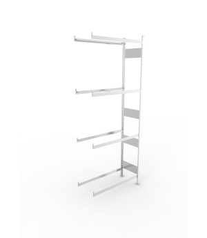 Reifenregal Anbauregal 2500×1000×400 mm, 150 kg Fachlast – M