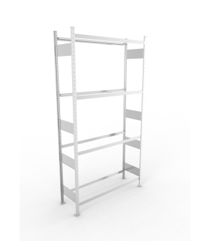 Reifenregal Grundregal 2500×1300×400 mm, 150 kg Fachlast – M