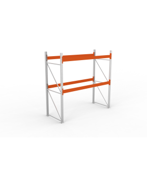 Palettenregal Grundregal 2700×2700×1100 mm, 9 Stellplätze, 2