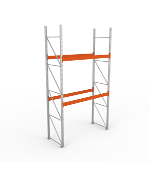 Gefahrstoffregal Grundregal 4900×2700×1100 mm, 3.510 kg Fach