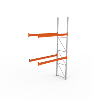 Gefahrstoffregal Anbauregal 4900×2700×1100 mm, 3.510 kg Fach