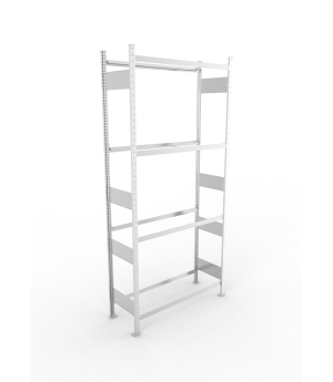 Reifenregal Grundregal 2500×1150×400 mm, 150 kg Fachlast – M