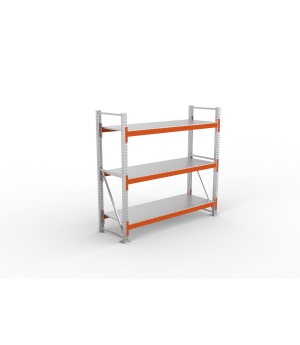 Großfachregal Grundregal 2200×2225×800 mm, 1.900 kg Fachlast – META