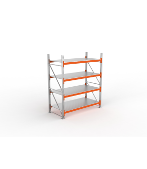 Großfachregal Grundregal 2700×2225×1100 mm, 1.900 kg Fachlast – META