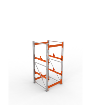 Kabeltrommelregal Grundregal 2200×900×1100 mm, 1.000 kg Fach