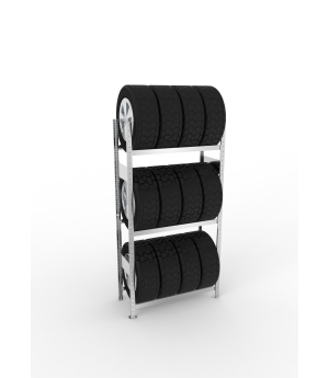 Reifenregal Grundregal 2000×1000×400 mm, 150 kg Fachlast – M