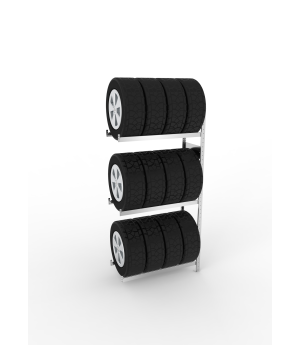 Reifenregal Anbauregal 2000×1000×400 mm, 150 kg Fachlast – M
