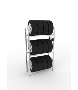 Reifenregal Grundregal 2000×1150×400 mm, 150 kg Fachlast – M