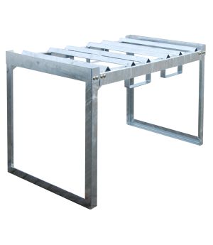 Fass- und Kleingebinderegal FRE-3/M, 1320×785×805 mm