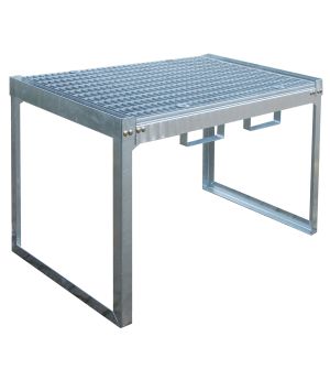 Fass- und Kleingebinderegal FRE-G2/M, 1320×785×805 mm